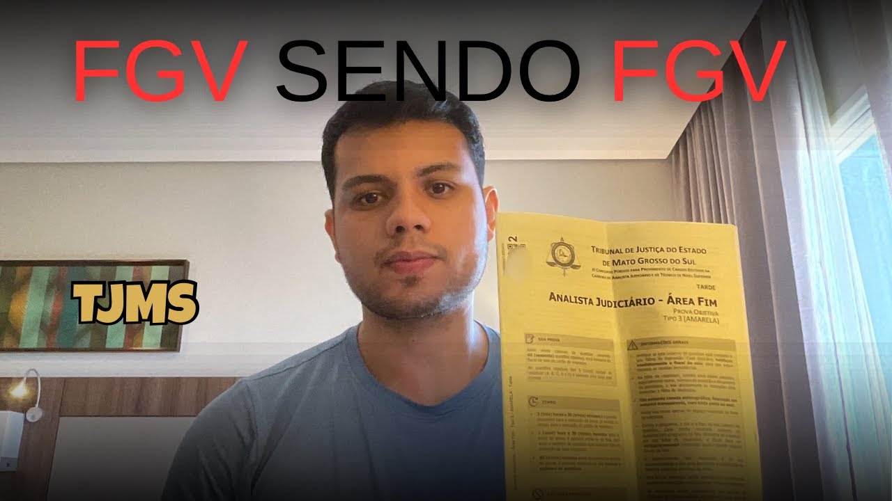 Meu relato sincero sobre a prova do TJMS