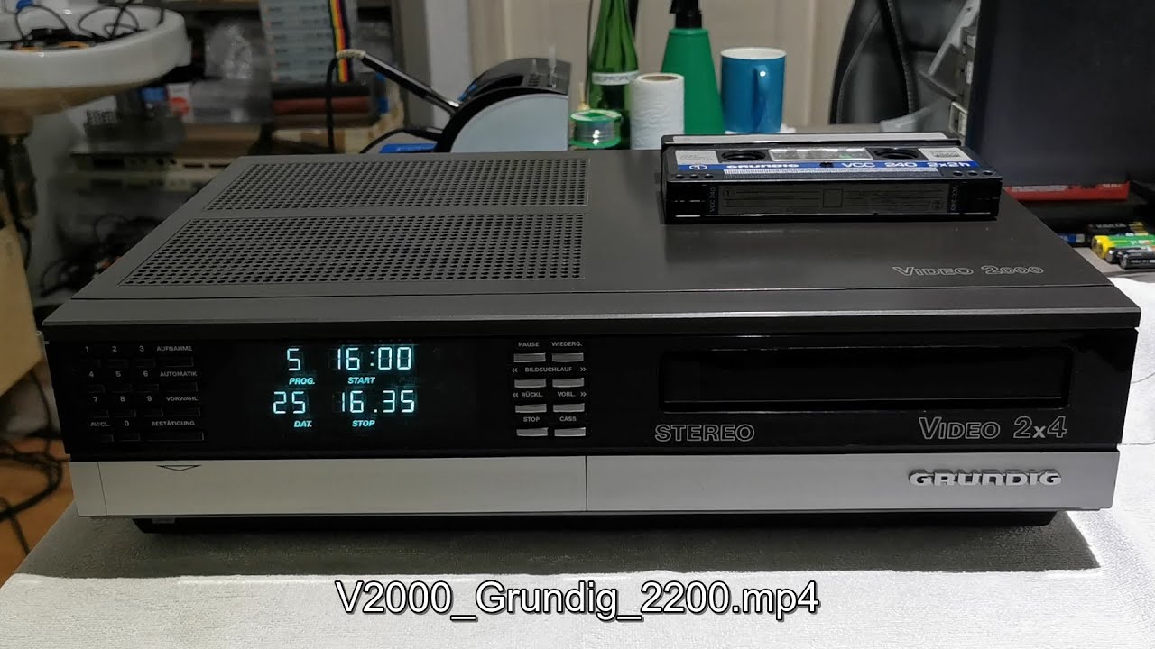 V2000 Grundig 2200 (2x4 Stereo)