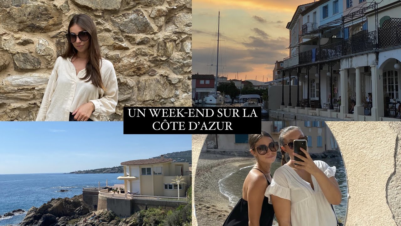 VLOG I WEEK-END ENTRE FILLES SUR LA CÔTE D'AZUR
