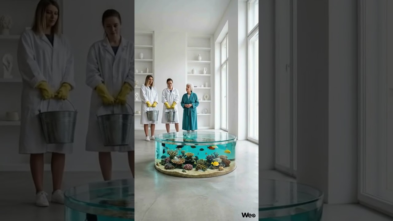 Luxury Living: The Floor Aquarium Transformation