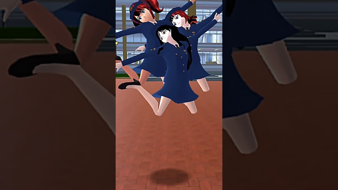 watch the end video 😱😱 change the dress police officer 😂😂 #sakuraschoolsimulator #englishgame #cute