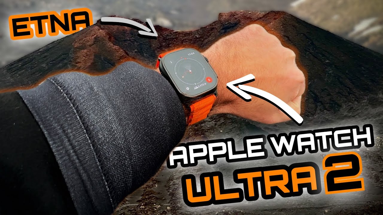 Sul Vulcano ETNA con APPLE WATCH ULTRA 2