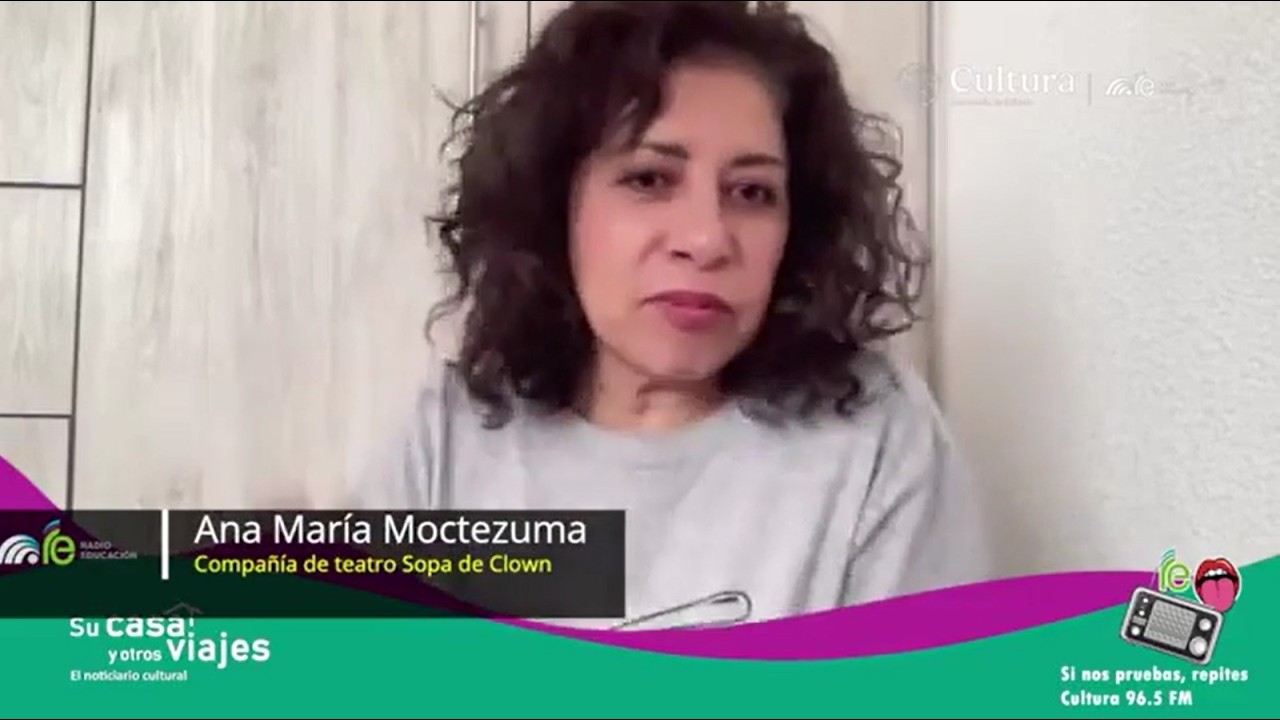 Ana María Moctezuma de Sopa de Clown (FPCC) en Radio Educación