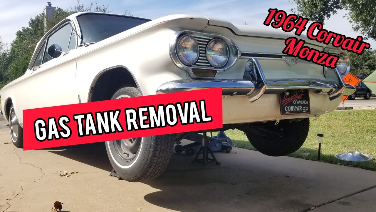 Removing The Corvair's Gas Tank!