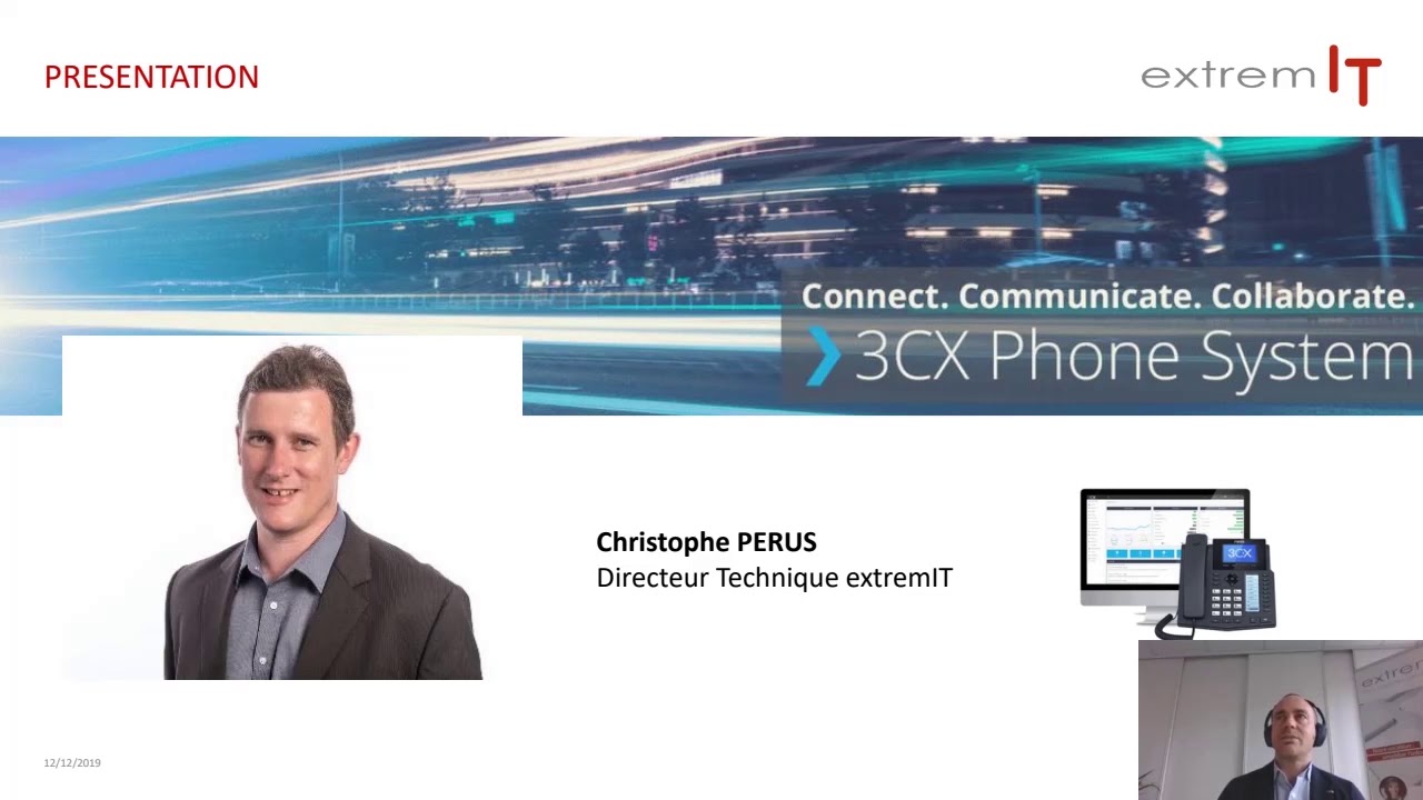 WEBINAR  : 3CX, LA solution pour votre téléphonie d'entreprise