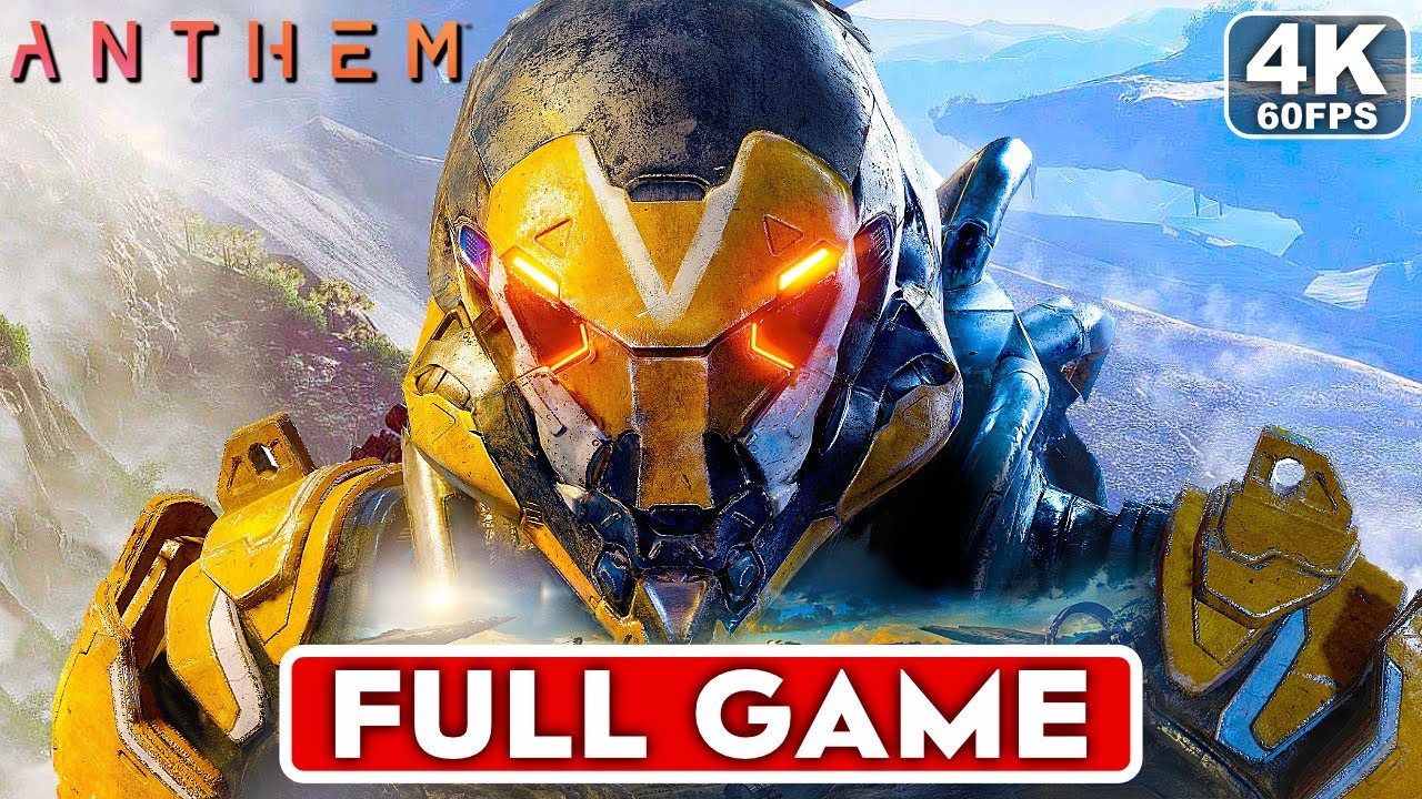 ANTHEM Gameplay Walkthrough FULL GAME [4K 60FPS PC ULTRA] - No Commentary