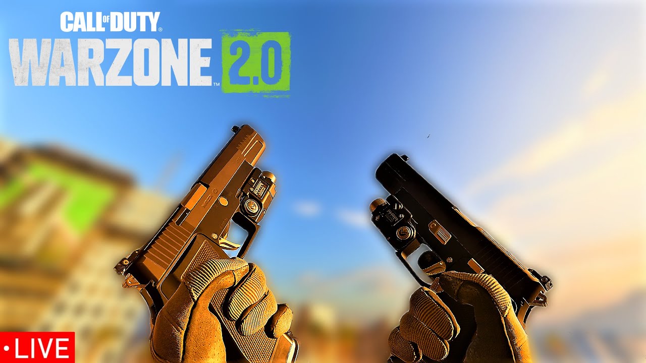 🔴 WARZONE 2.0 LIVE / Using the Broken Akimbo P890 until they get Nerfed