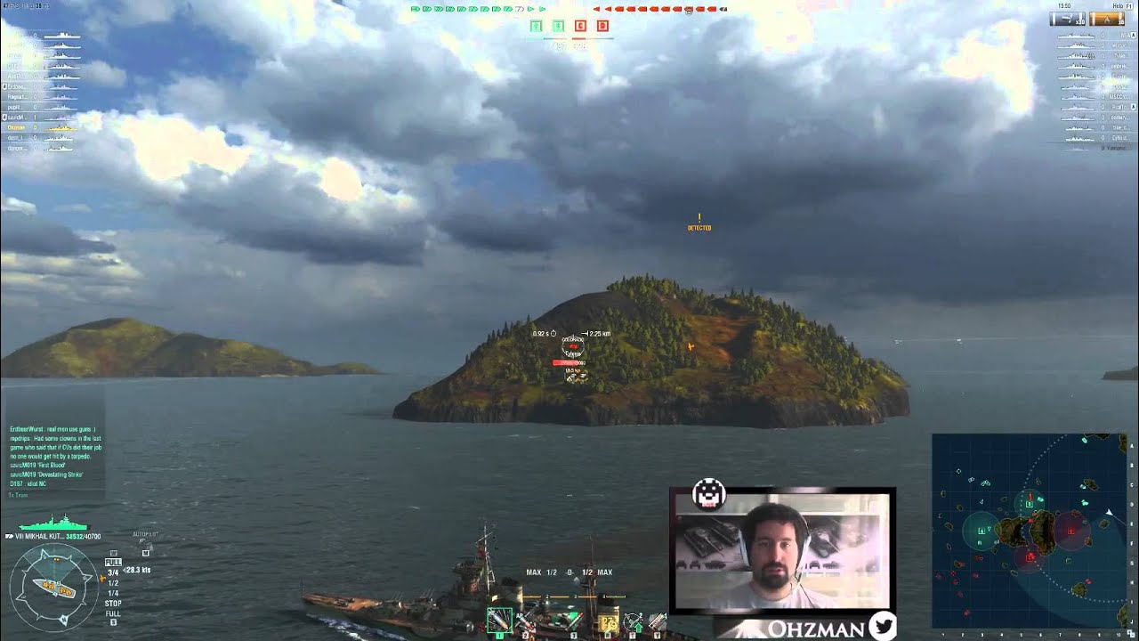 World of Warships Seviye VIII Premium Gemiler