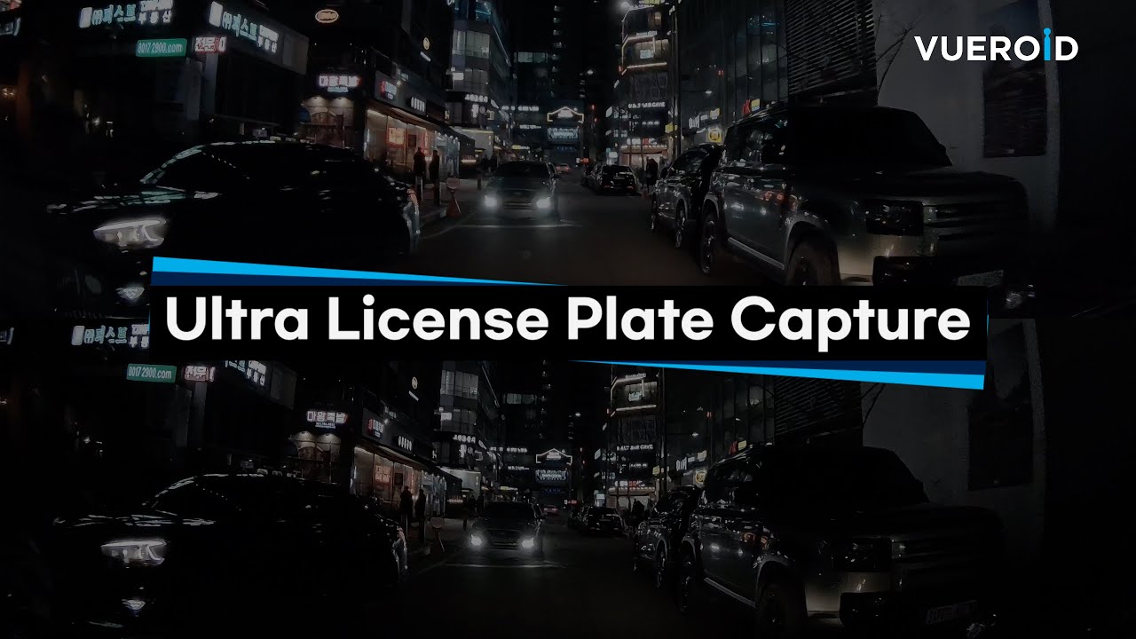 VUEROID DASHCAM: Ultra License Plate Capture
