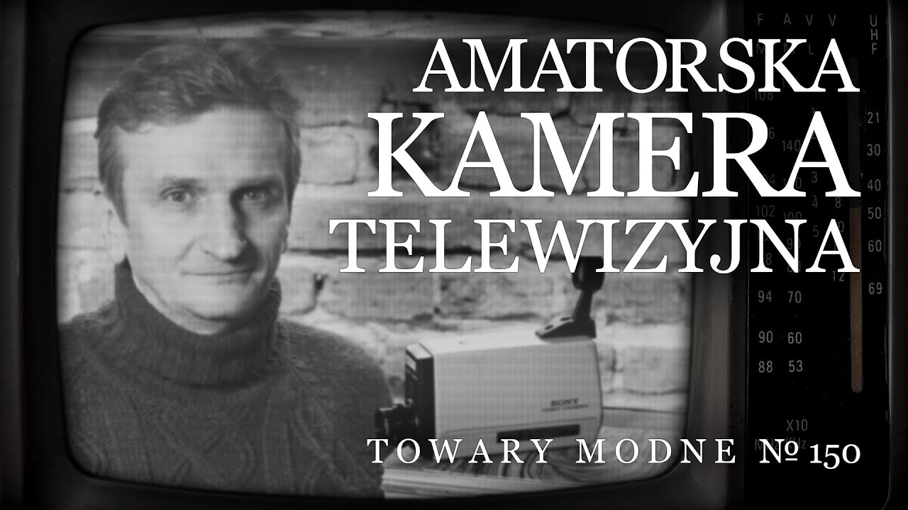 Amatorska kamera telewizyjna z lat siedemdziesiątych AVC-1420  [TOWARY MODNE 150]