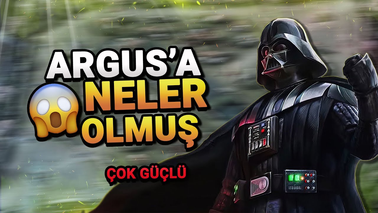 ARGUS &Ouml;YLE Bİ' G&Uuml;&Ccedil;LENDİ Kİ!😱 - STAR WARS KOST&Uuml;M&Uuml;YLE Bİ&Ccedil;İYORUM! - Mobile Legends