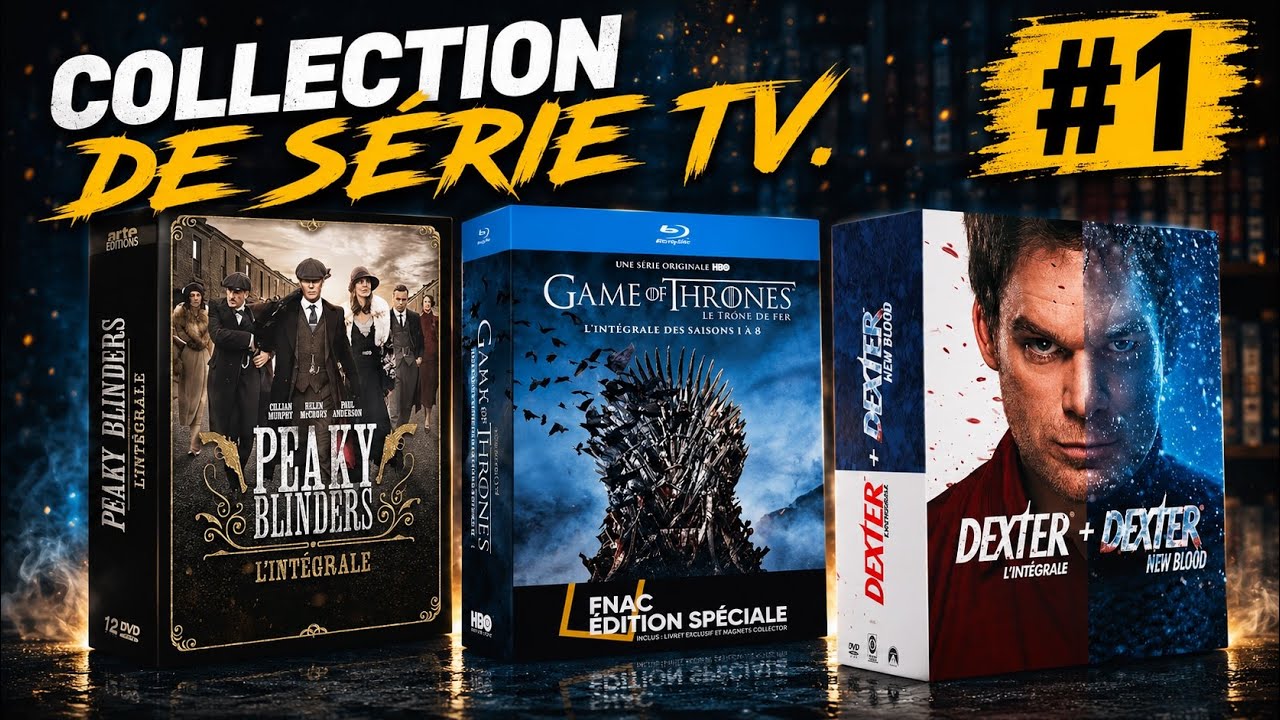 Ma collection de séries Télé / DVD/ Blu Ray