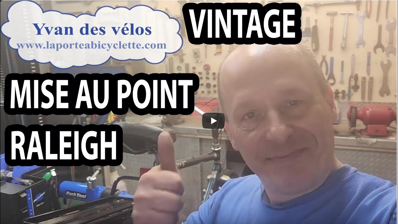 Mise au point vélo Raleigh MTB vintage 1986 & opinions du technicien