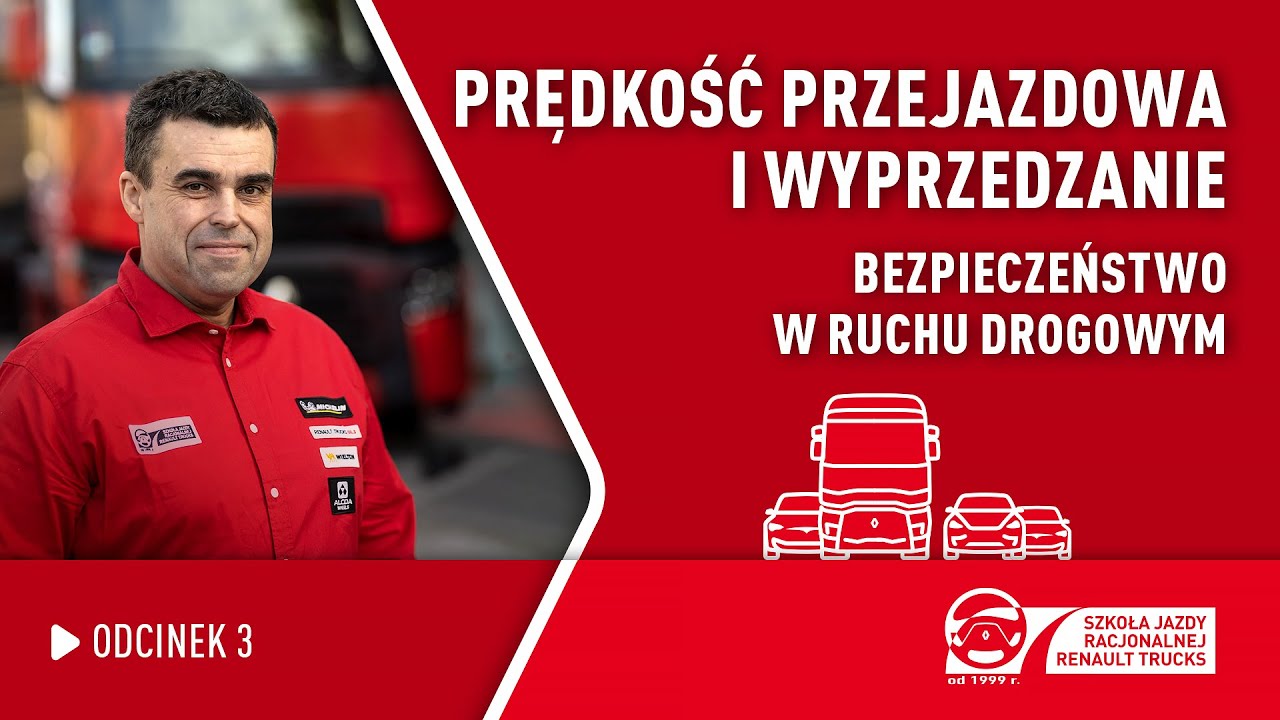 ODCINEK 3, SEZON 1 - Prędkość, wyprzedzanie. Bezpieczeństwo w ruchu drogowym. Obalamy kolejne mity!
