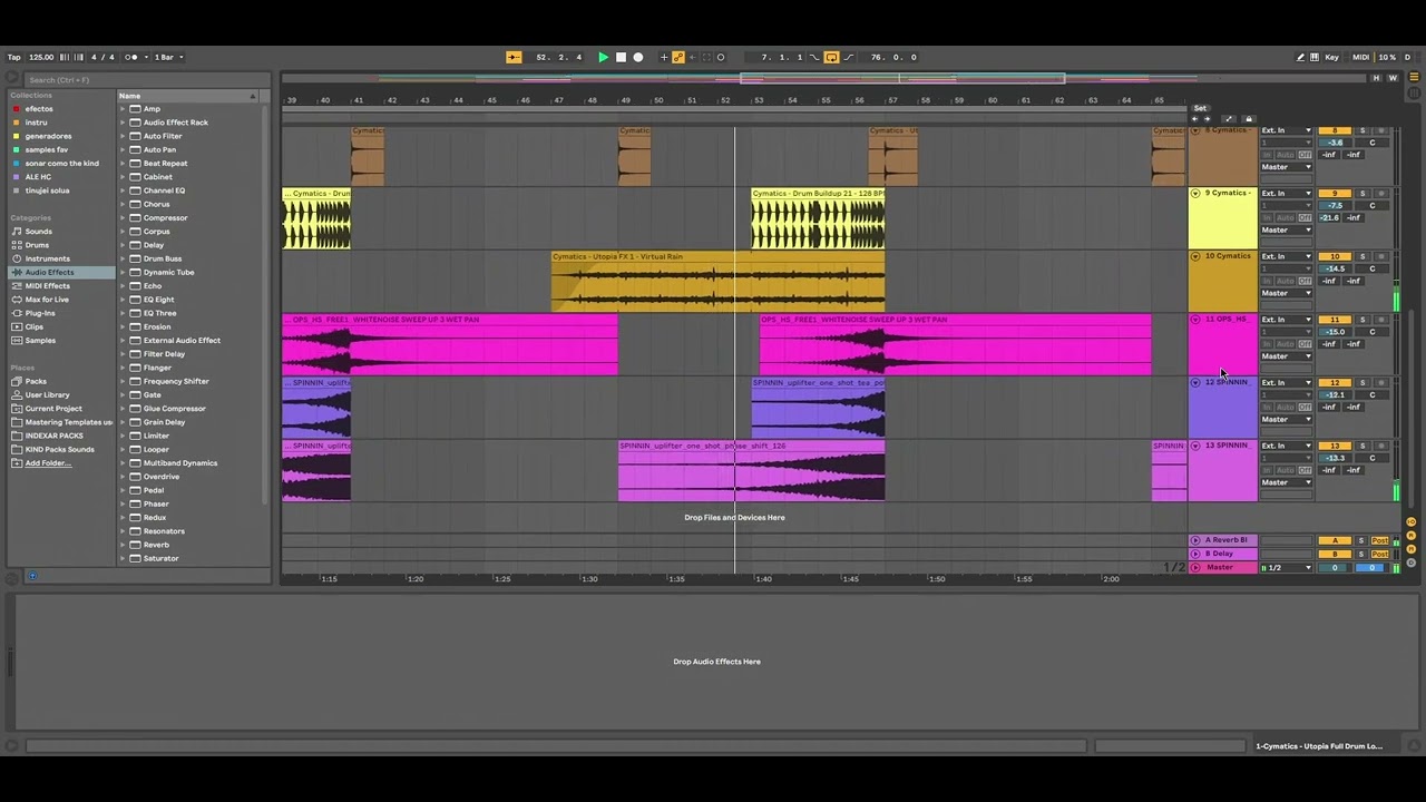 moto lluvia - (audio walkthrough live project)