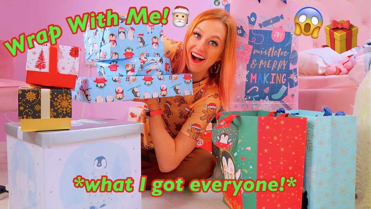 ASMR Wrap Gifts With Me!🎅🏻🎁 *Revealing What I've Got EVERYONE for Christmas 2021!!🤭* Vlogmas Day 14