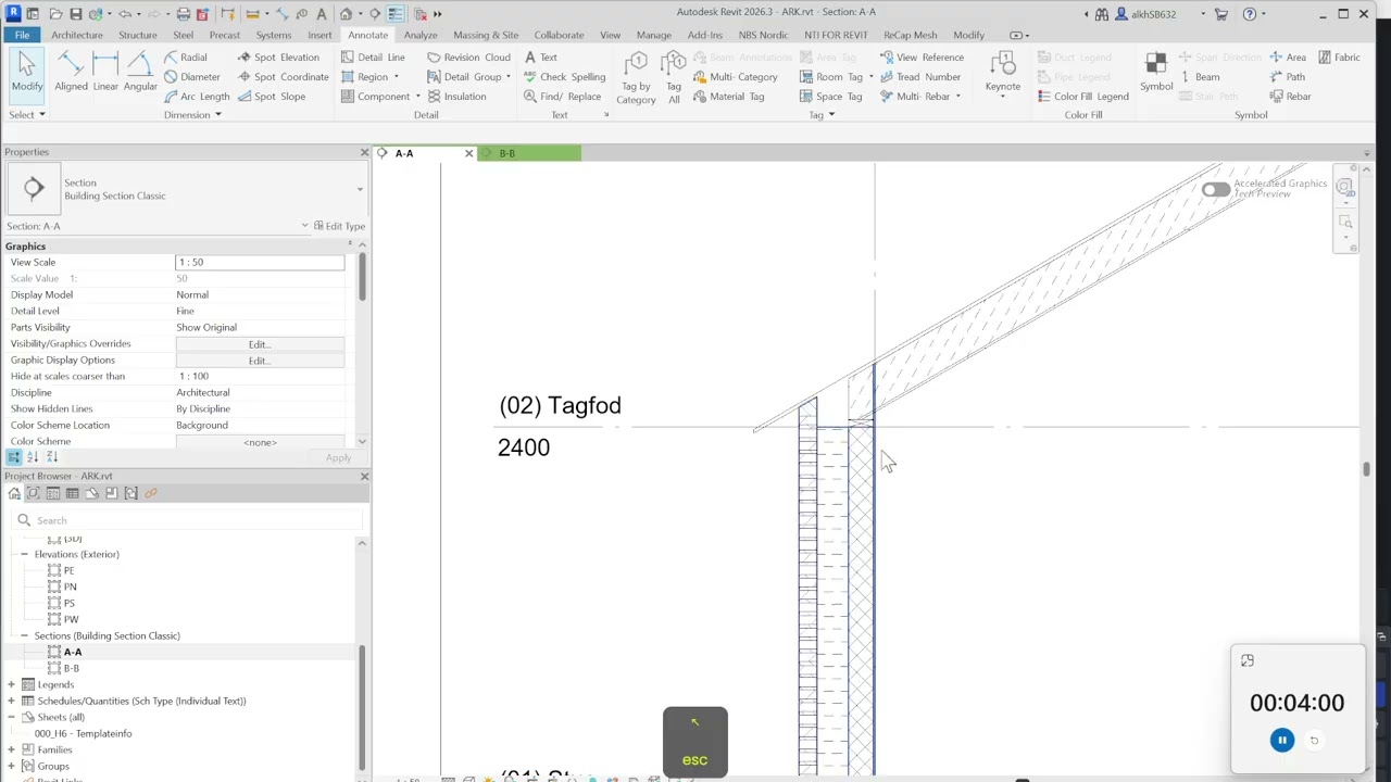 Revit Grundkursus #9 – Detaljekomponenter, Repeat Component, snit og callouts