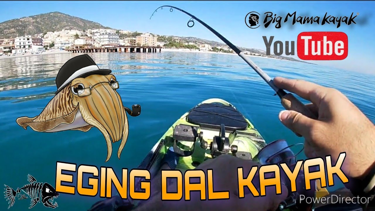 EGING Seppia dal Kayak 🐙| Scarroccio Kayak Fishing | La mia prima pescata in kayak | Nov2022 #eging
