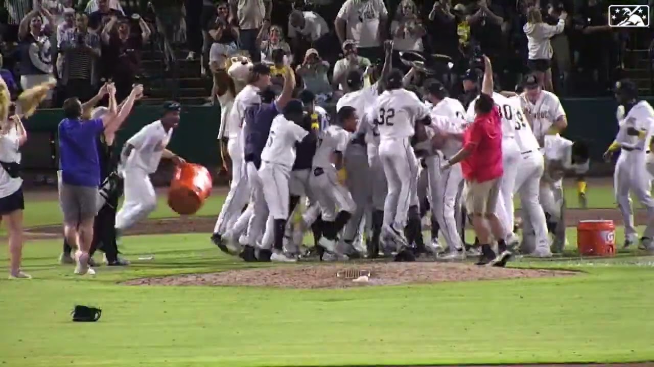 Charleston wins Carolina League championship!