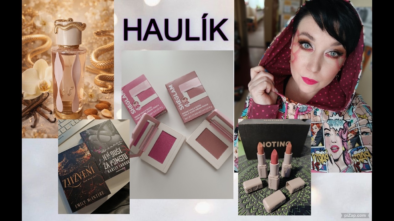HAULÍK | Sheglam, Knihy, Parfém, Korejská kosmetika, Rtěnky Maybelline,...