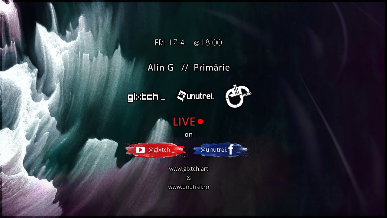 A/V Experience #3 : Alin G & Primarie @ Paranoia13 ALN Studio // glxtch _ // unutrei.