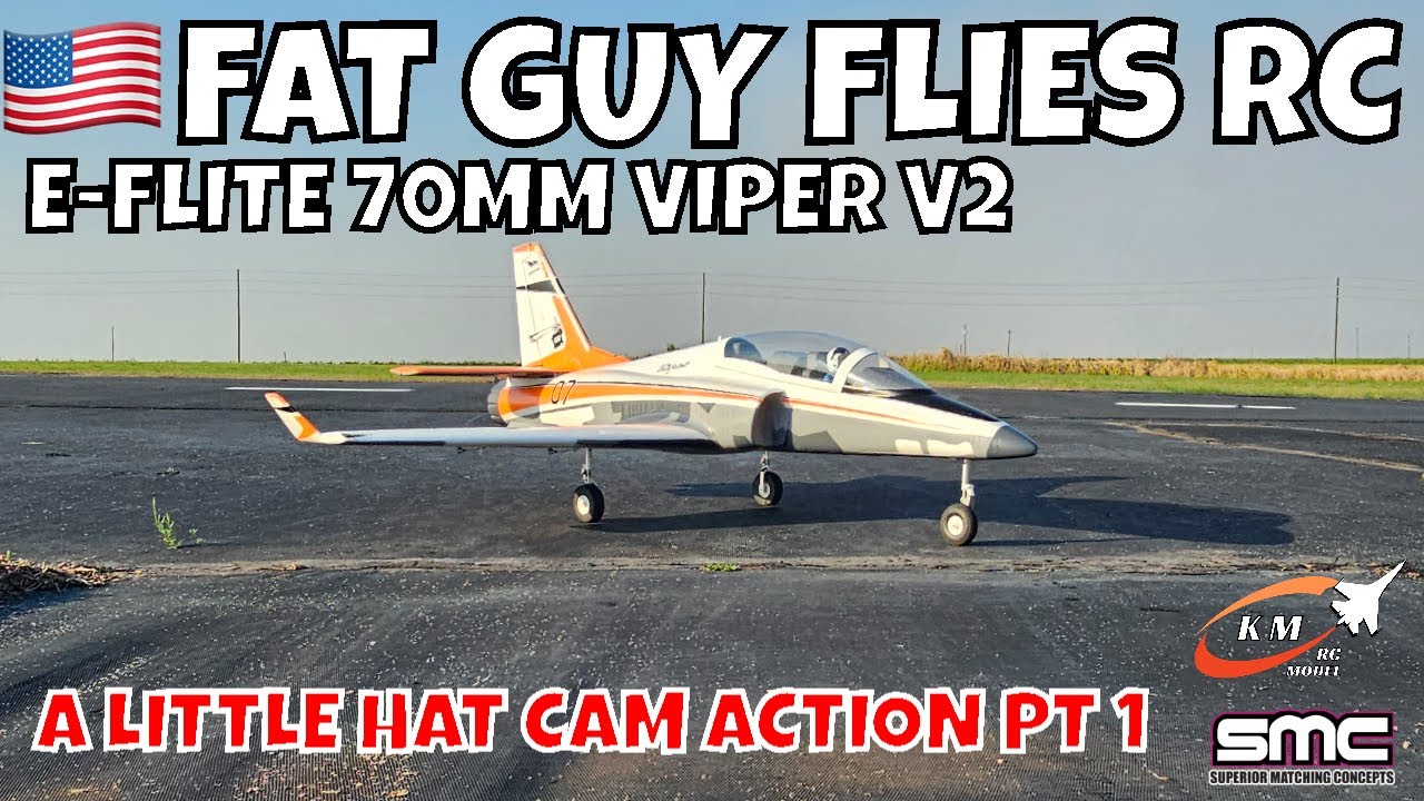E-FLITE 70MM VIPER V2 HAT CAM ACTION PT 1 by FGFRC #aviation #rcjets