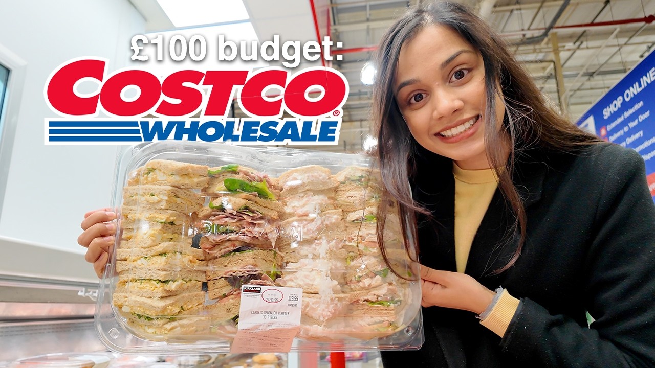 £100 budget challenge at Costco