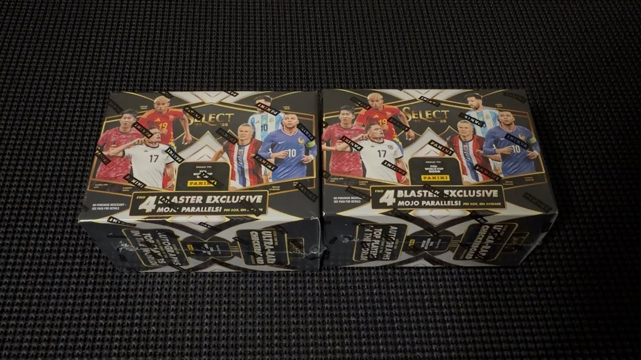 Битва бластер-боксов 2026 Panini Select Road to the FIFA World Cup!