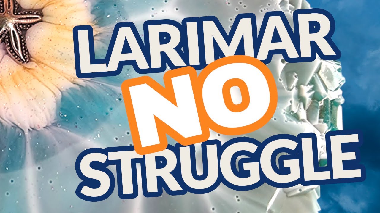 #765 EN: NO STRUGGLING Larimar | #resinart 