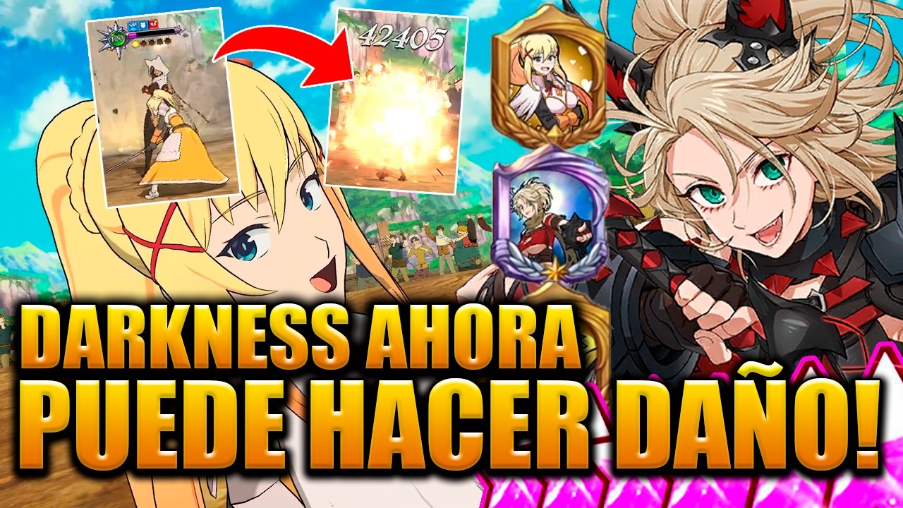 Darkness Ahora es Tanque y DPS a la Vez Con Roxy LR en Pvp / The Seven Deadly Sins: Grand Cross