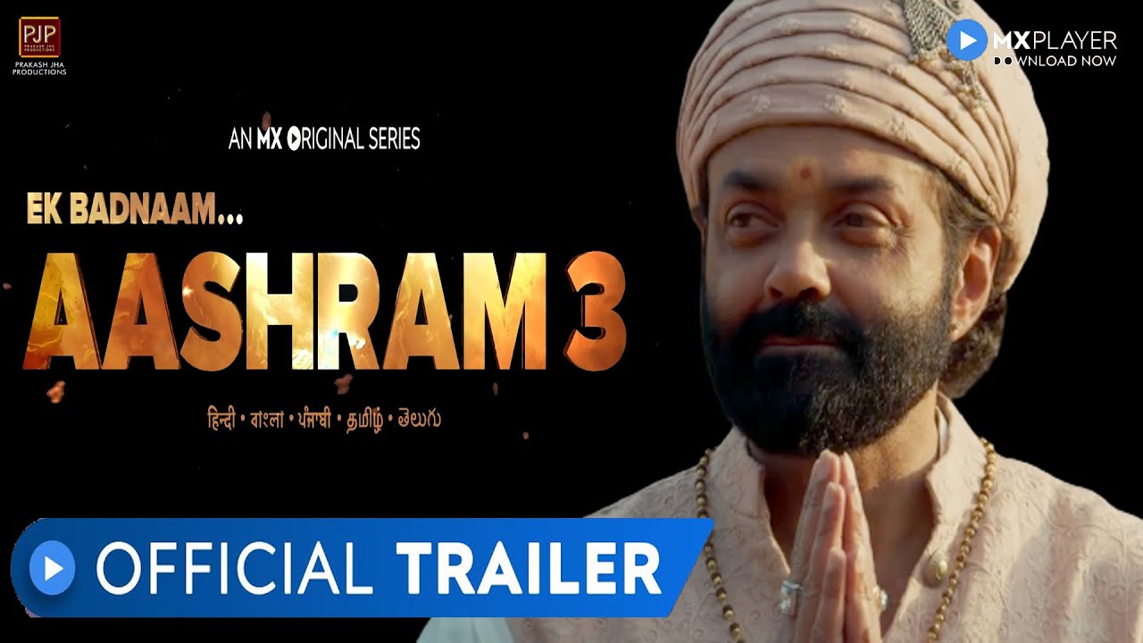 Aashram Season 3 | Official Trailer | Aashram 3 Web Series  Release Date Update | MX Player