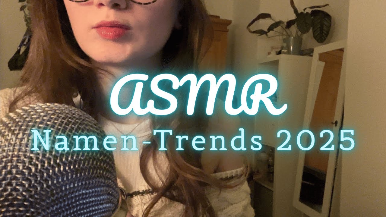 ASMR Die beliebtesten Vornamen ✨// (inkl. Reveal) // GER