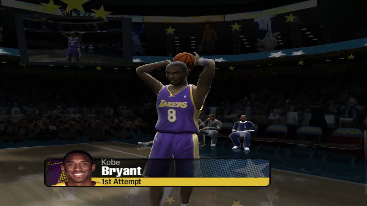 NBA LIVE 2005 | Конкурс бросков сверху
