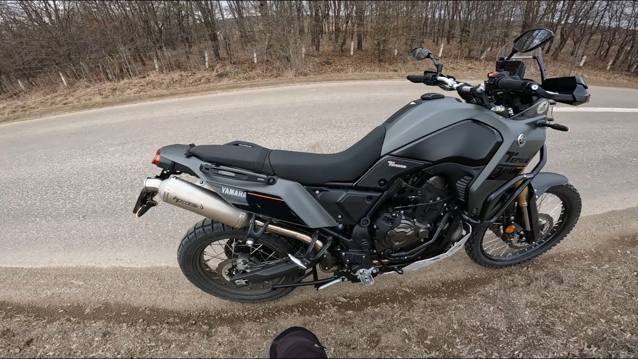 Yamaha Tenere 700 - HP Corse high exhaust - RAW Sound