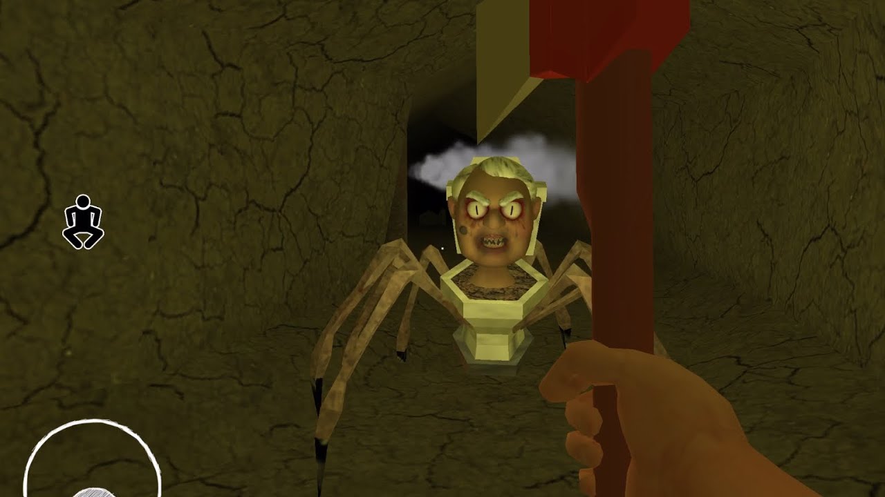 SPIDER GRANNY IS HORROR GAMEPLAY