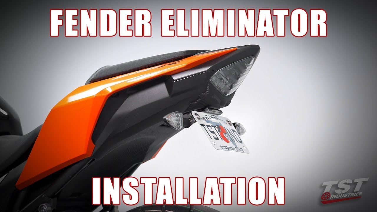 How to install a Fender Eliminator on a 2016+ Honda CBR500R by TST Industries