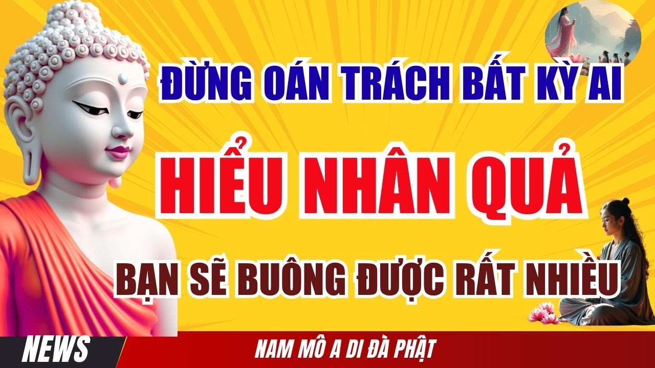 Đừng Oán Trách Bất Kỳ Ai Trong Đời – Hiểu Nhân Quả Rồi Bạn Sẽ Buông Được Rất Nhiều