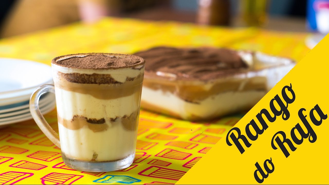 Tiramisu de Doce de Leite - SOS MARINEX - RANGO DO RAFA