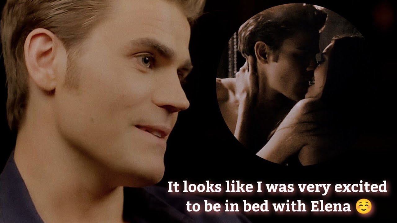 Paul Wesley being in love with Elena Gilbert for 5 minutes straight