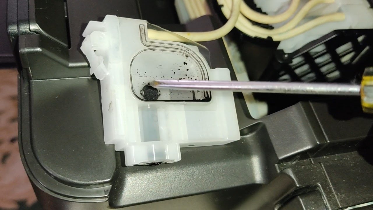 Mantenimiento Epson L210 no imprime en negro