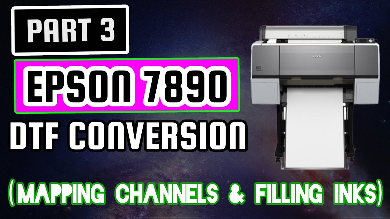 ЧАСТЬ 3: КОНВЕРТАЦИЯ DTF EPSON 7890