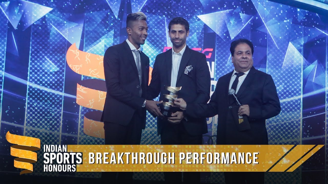 Hardik Pandya | Breakthrough Performance of the Year | Indian Sports Honours
