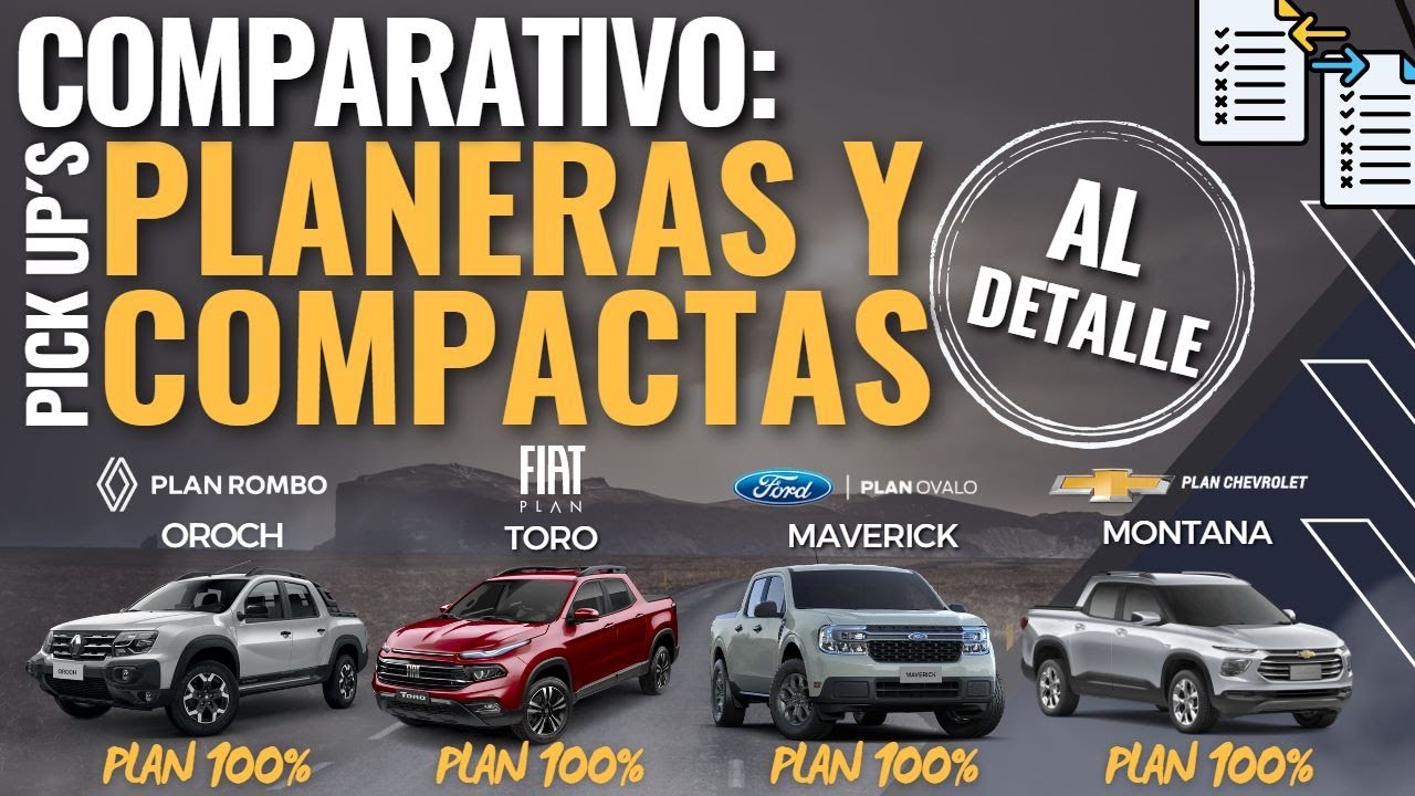 Comparativo: PLANERAS Y COMPACTAS