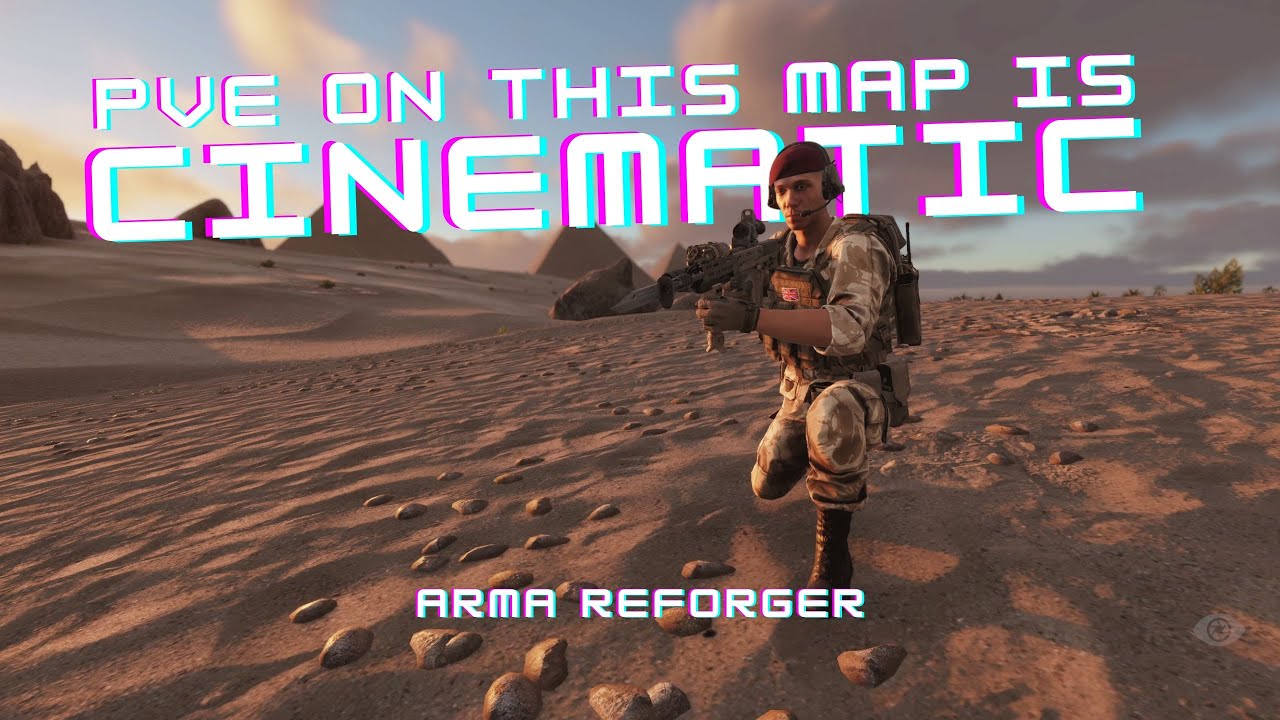 The GREATEST map for cinematic Co-op firefights (Arma Reforger)