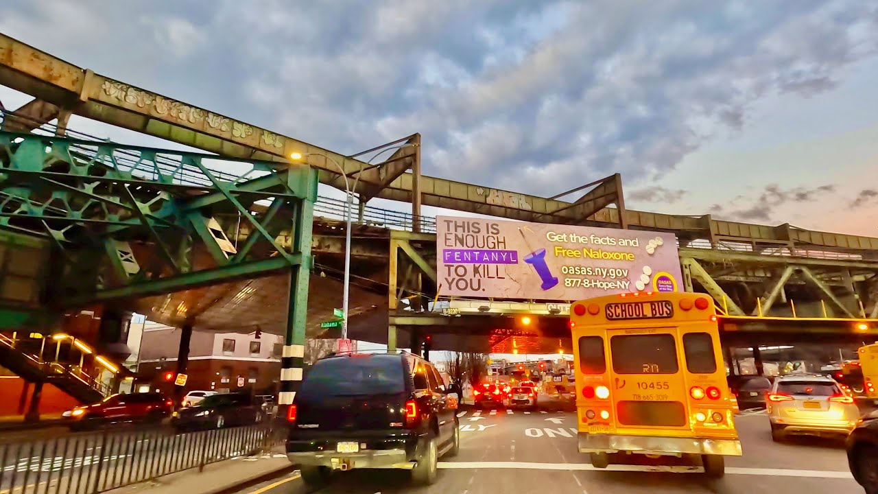 New York City | 4K Early Morning Driving | Manhattan - East Brooklyn