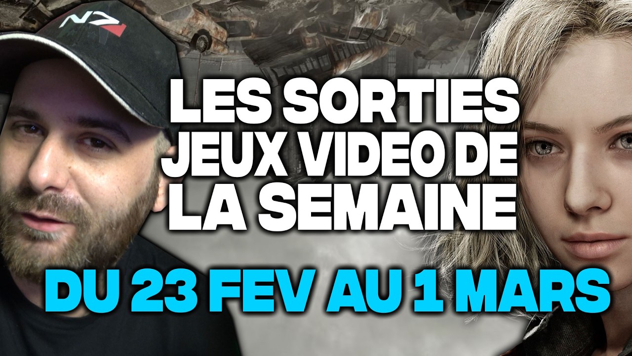 On termine le mois tr&egrave;s fort🔥 4 jeux du 23 au 1 mars 2026. Les sorties JV de la semaine !