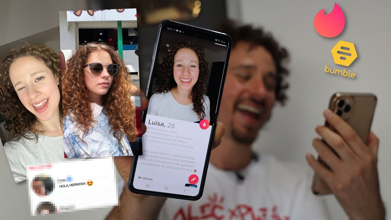 Puse fotos mías como mujer en aplicaciones para citas... 🤣