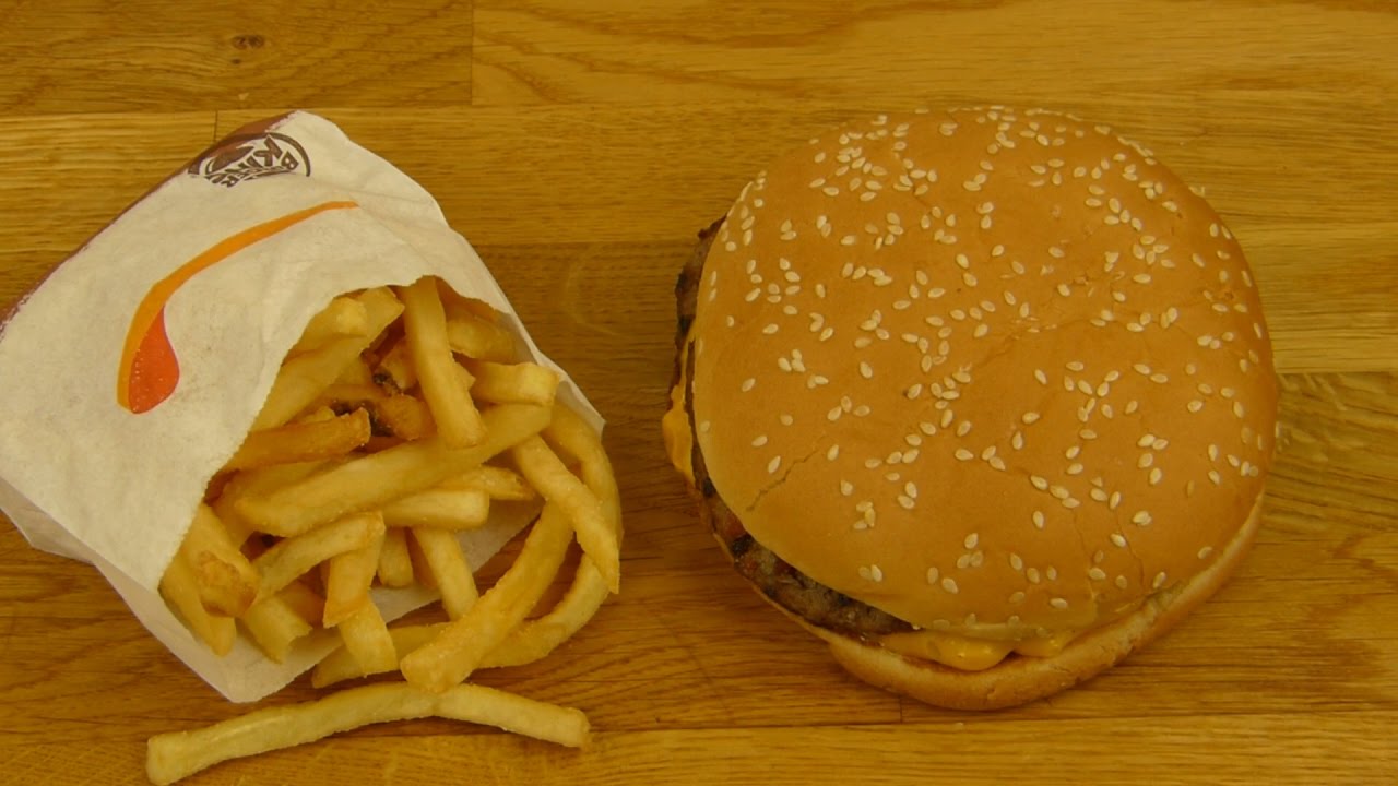 Burger King - Double Cheeseburger Speck XXL | Fries | Coke Light