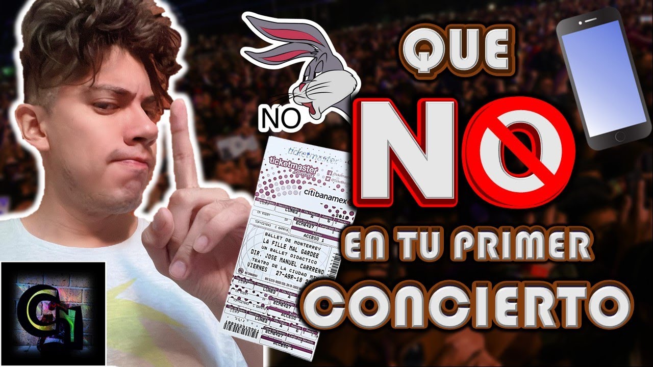 Que NO DEBES HACER en un CONCIERTO | Consejos