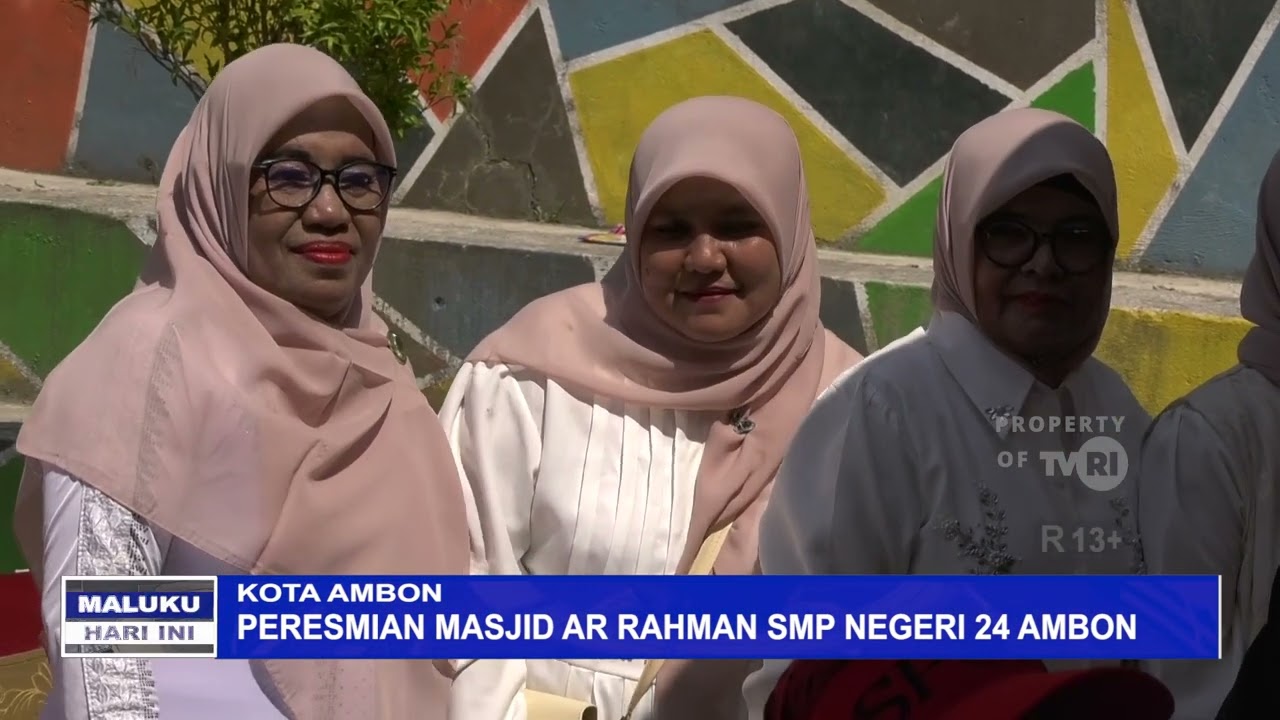 PERESMIAN MASJID AR RAHMAN SMP NEGERI 24 AMBON - MHI 08/02/2026